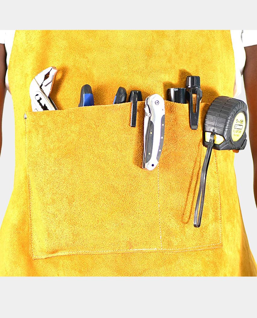 Leather Welding Heat Flame Apron