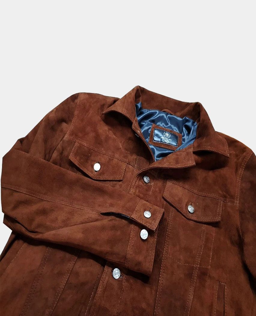 Suede Leather Shirt