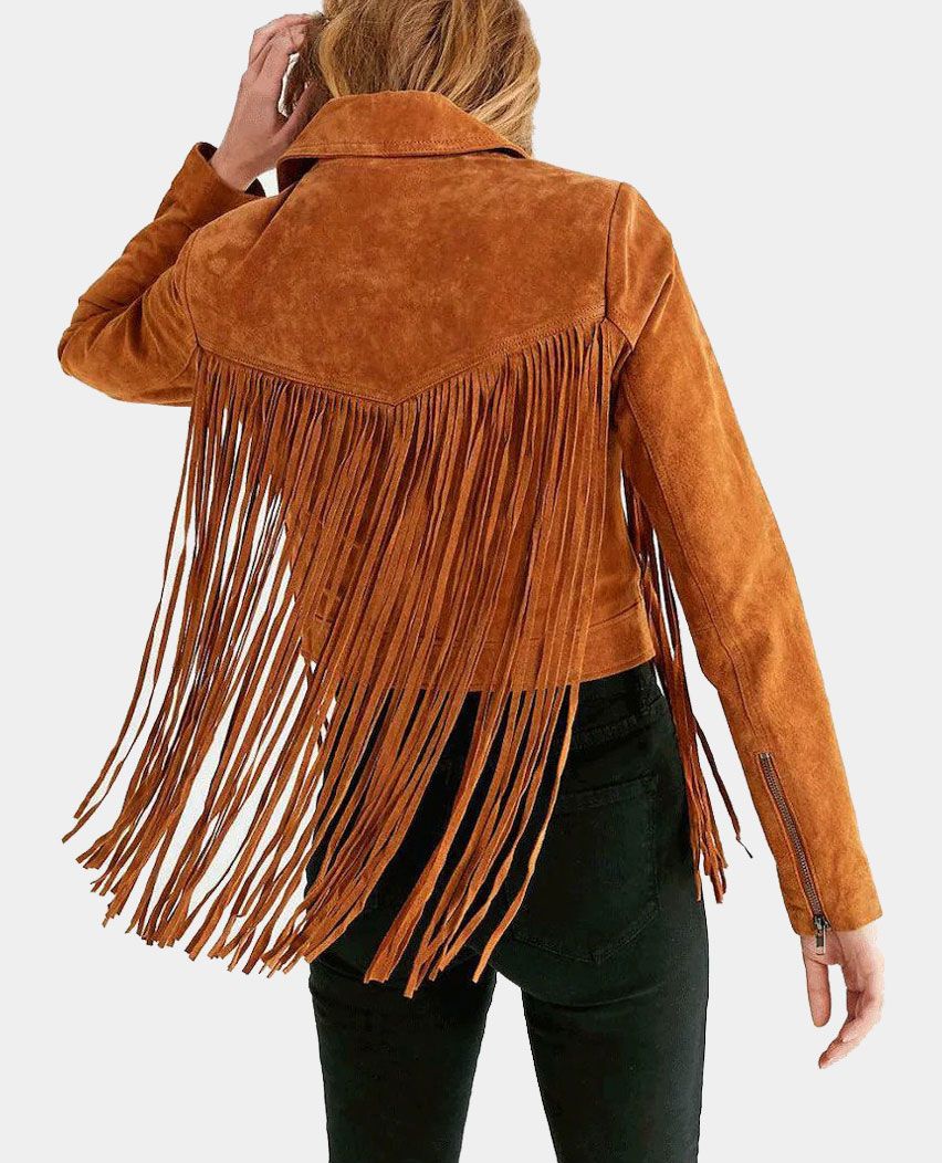 Fringe leather Jacket Western Jacket