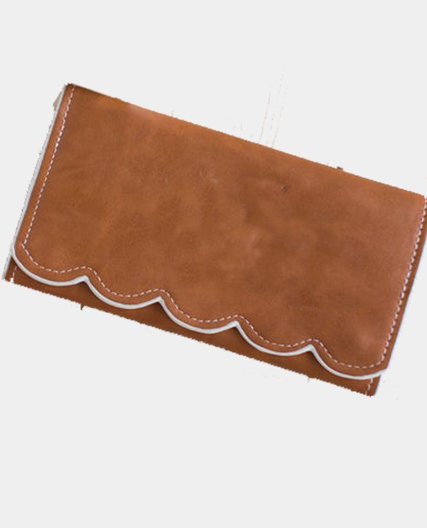 Personalised wristlet leather wallet