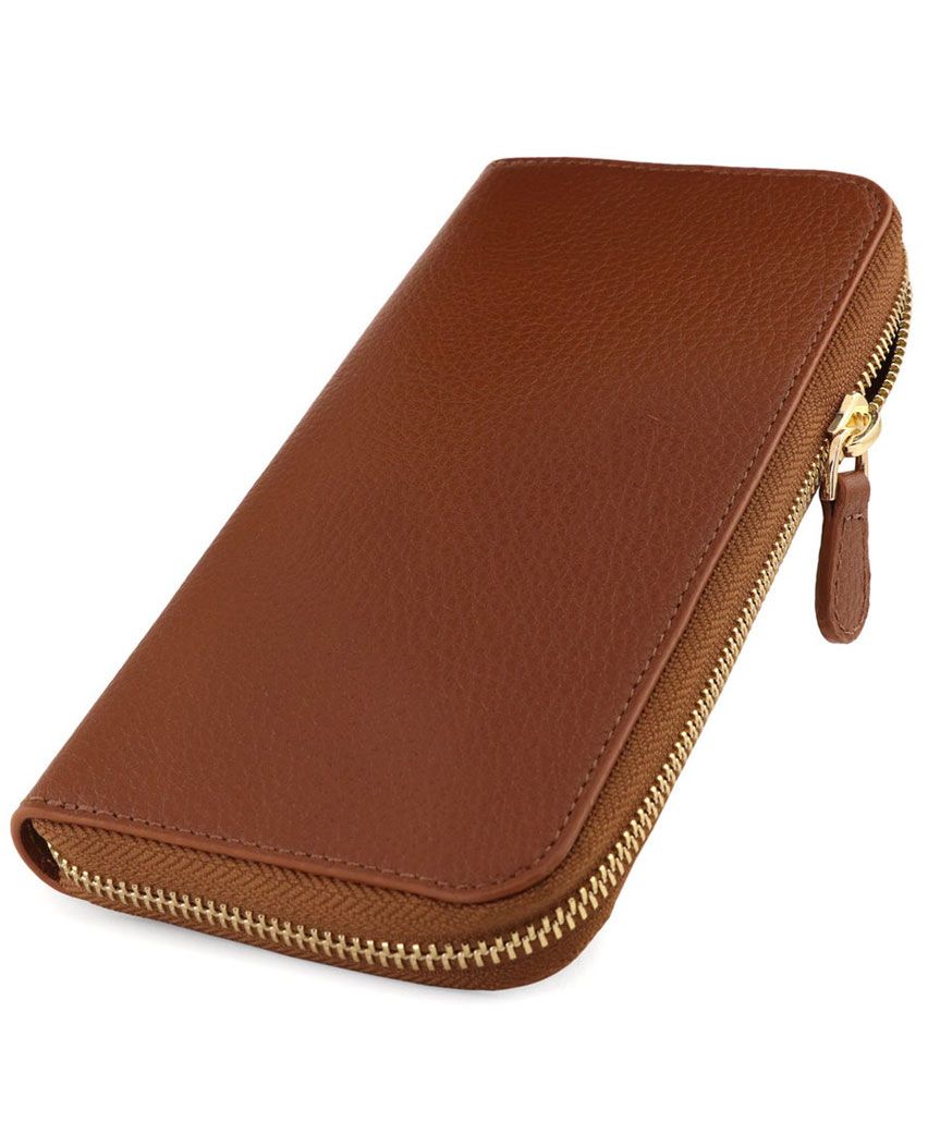 Hand Crafted top Grain Leather Clutch wallet