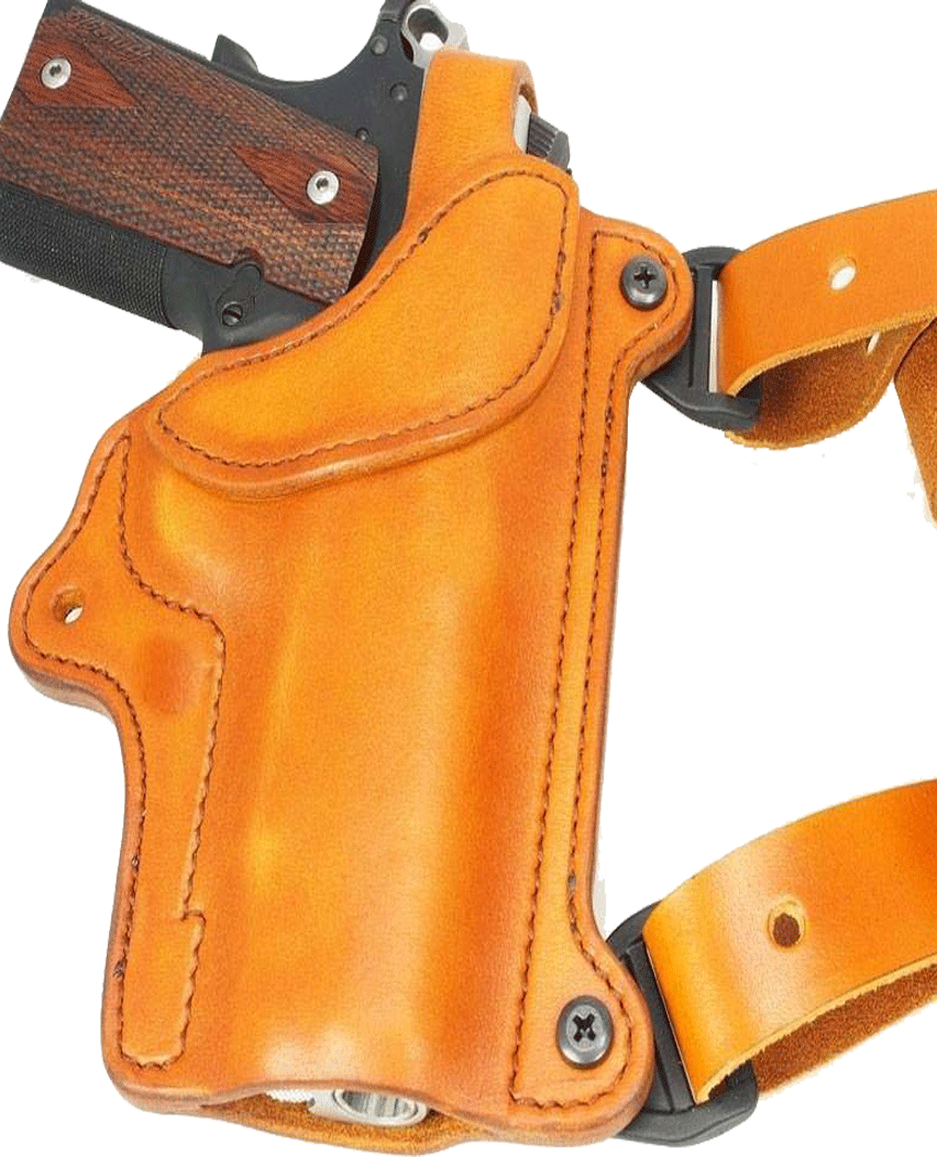 Best Leather Shoulder Holster For All Guns With Strapes