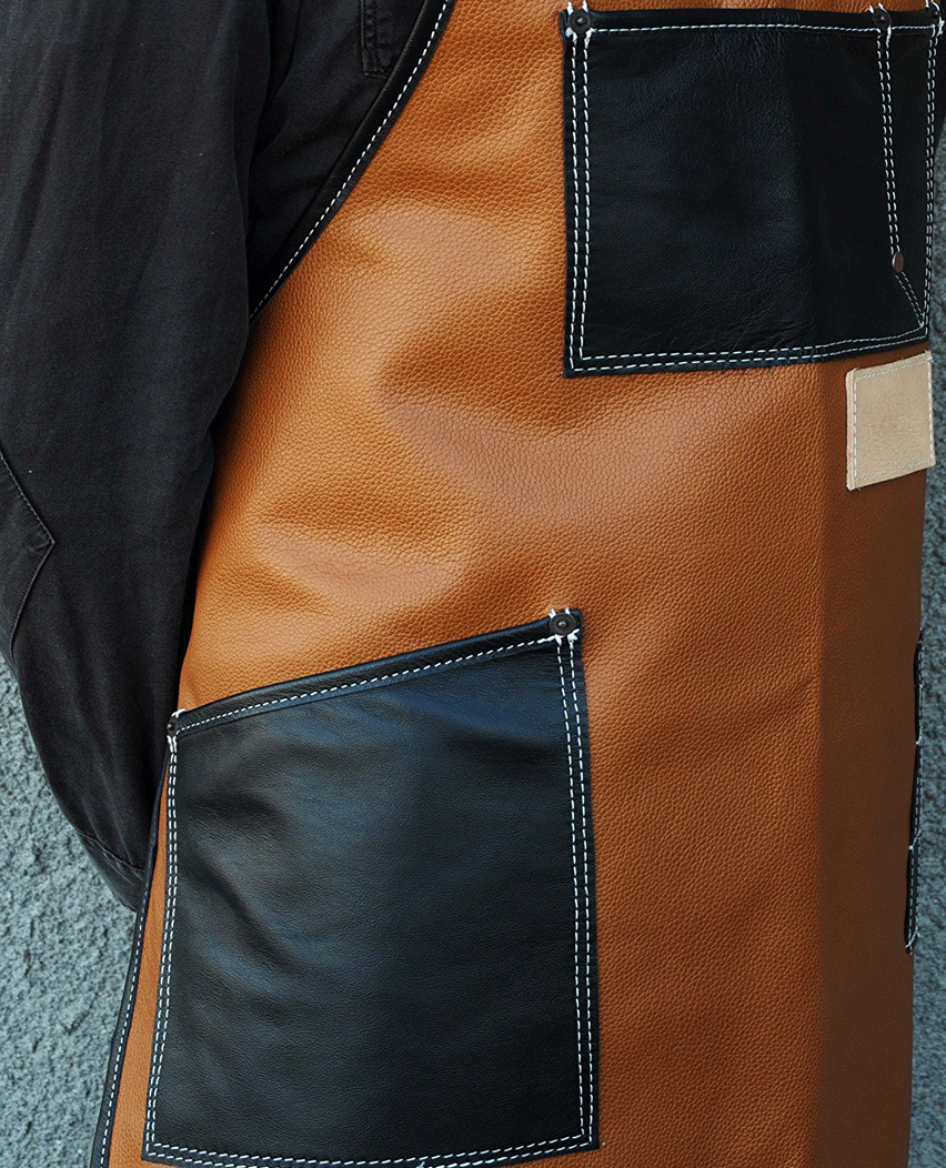 Barber Hair Stylist Leather Apron