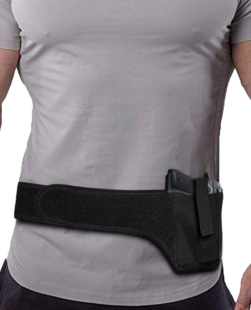 Black Universal Deep Concealment Shoulder Underarm Holster for All Gun