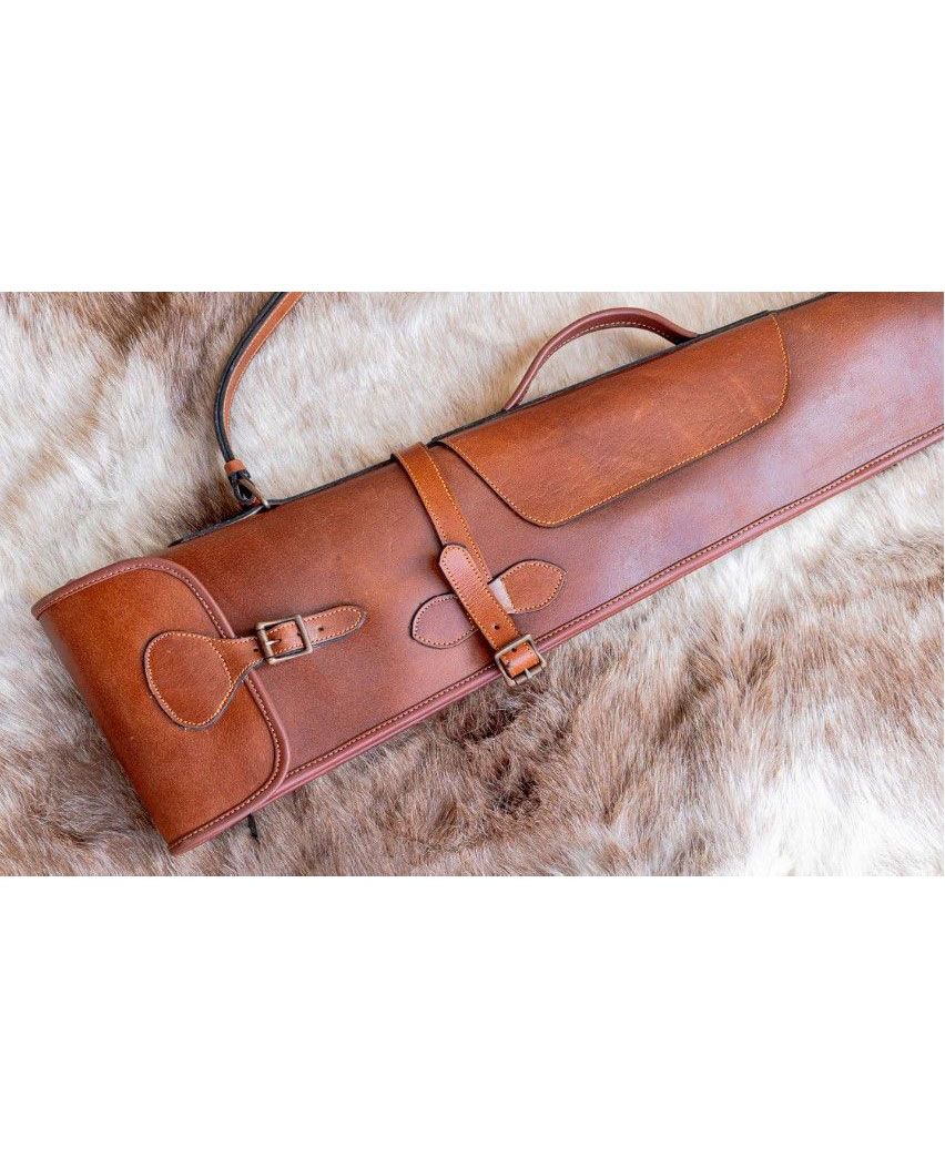 Handmade Brown Carry Case with Genuine leather For All 