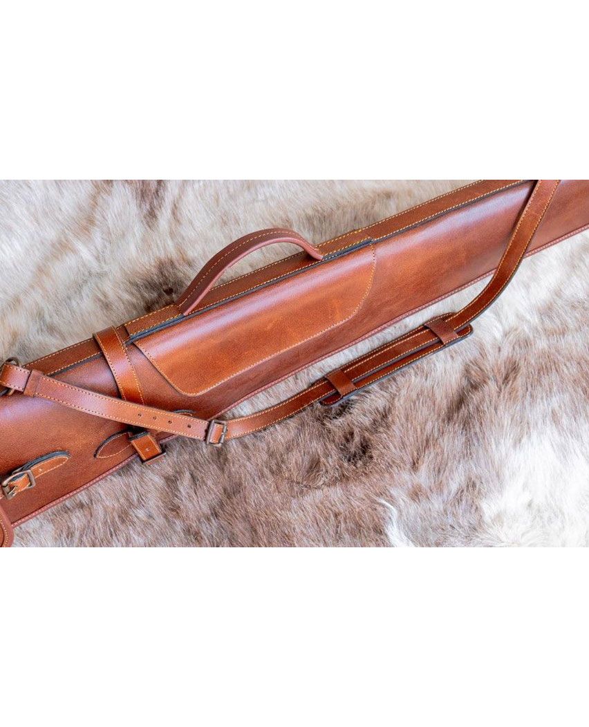 Handmade Brown Carry Case with Genuine leather For All 