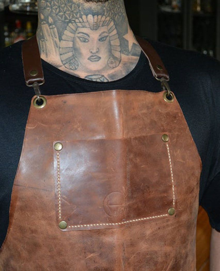 Chef Customised Leather Apron for Men