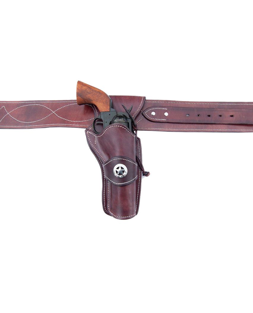 Leathers Belt Holster For All Cow Boy Revolver 