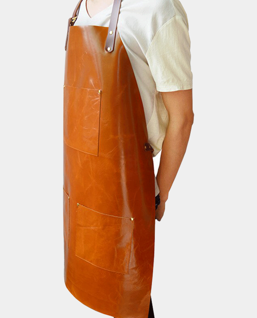 Bartender Full Cover Leather Apron 