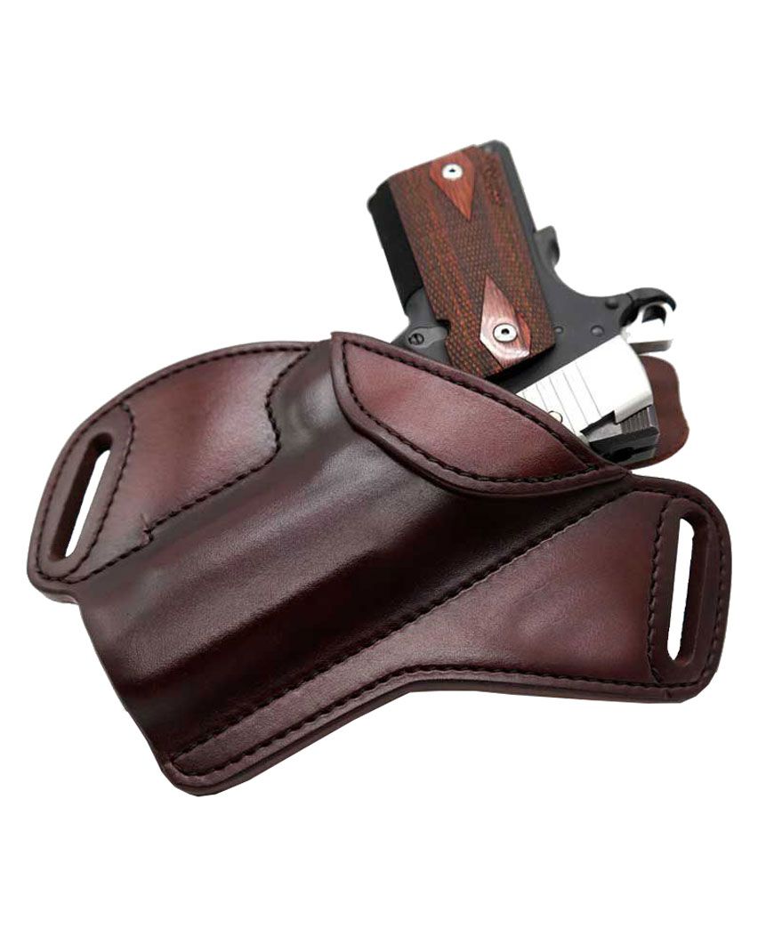 Leather Belt Cross Draw Holster For All Gun