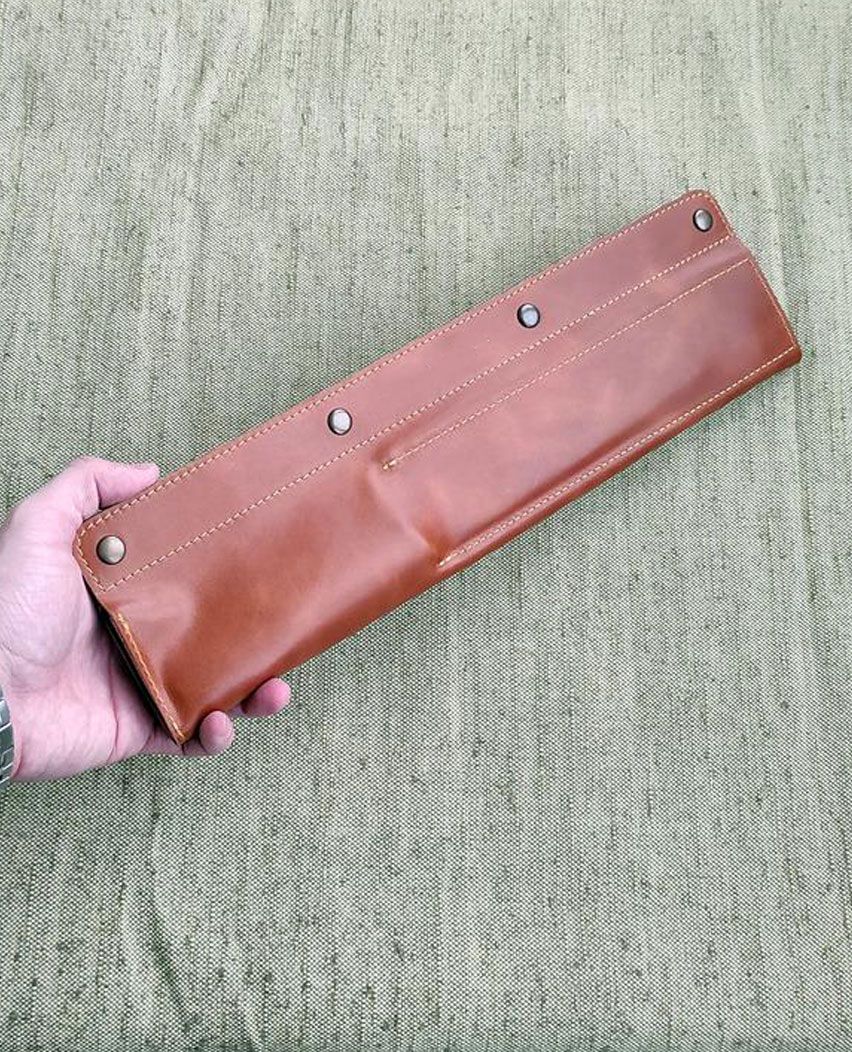 Custom Made leather kitchen knife Roll