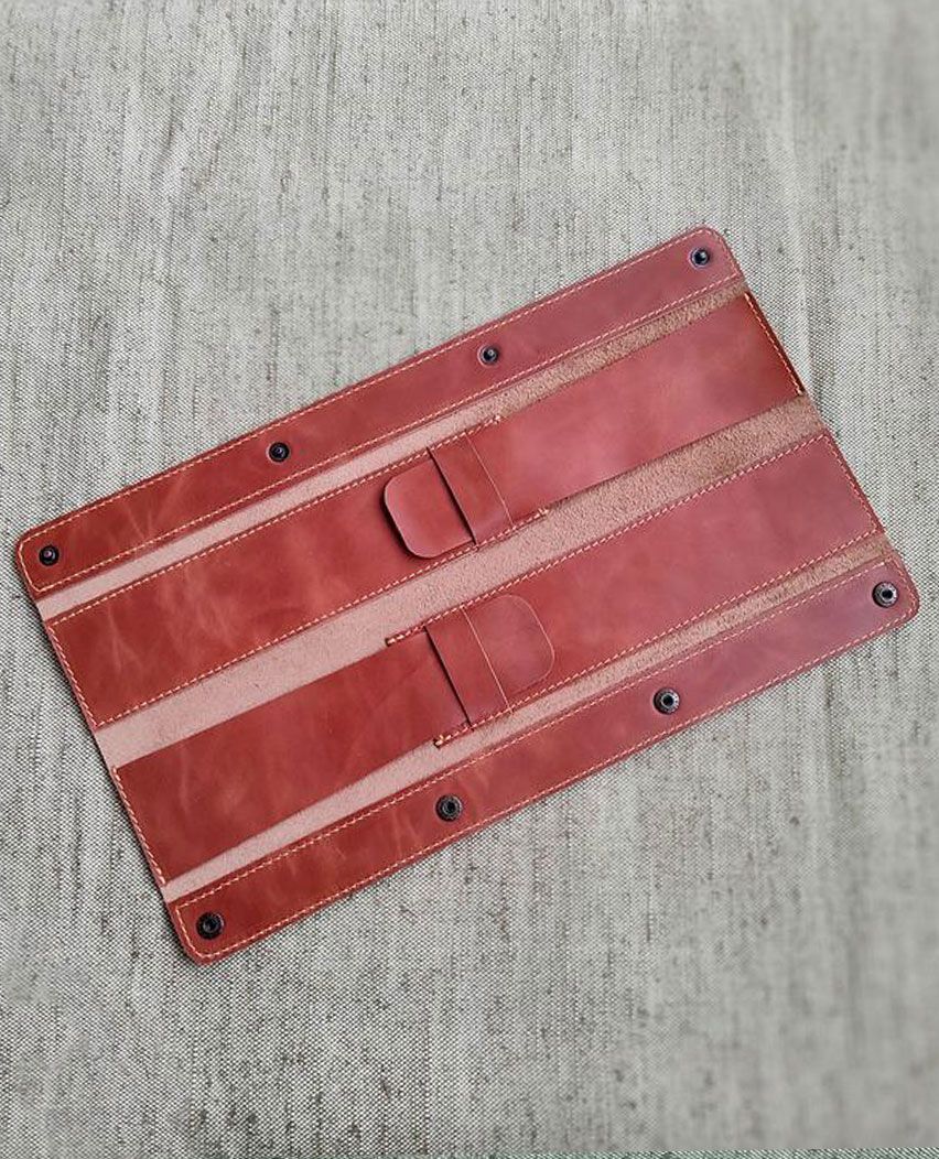 Custom Made leather kitchen knife Roll