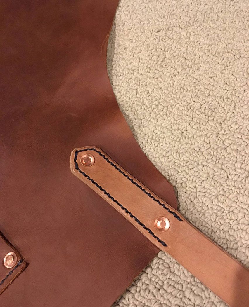 Full Grain Grilling Leather Apron