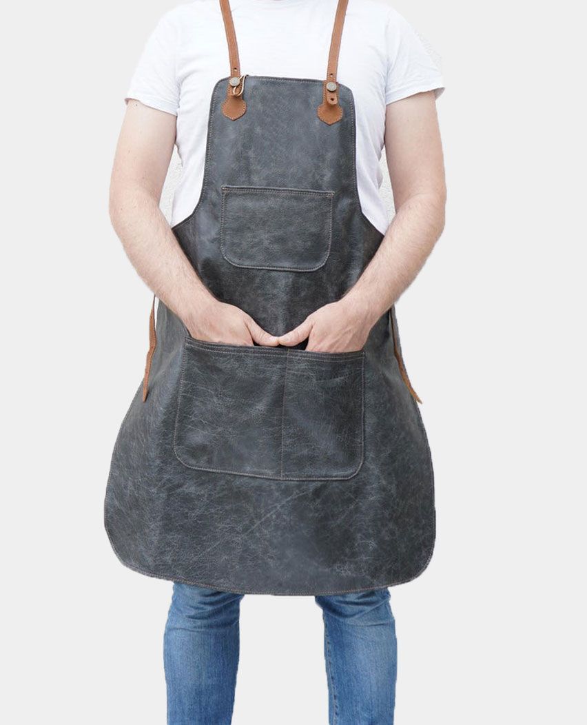 Gardening Leather Apron wit Strap