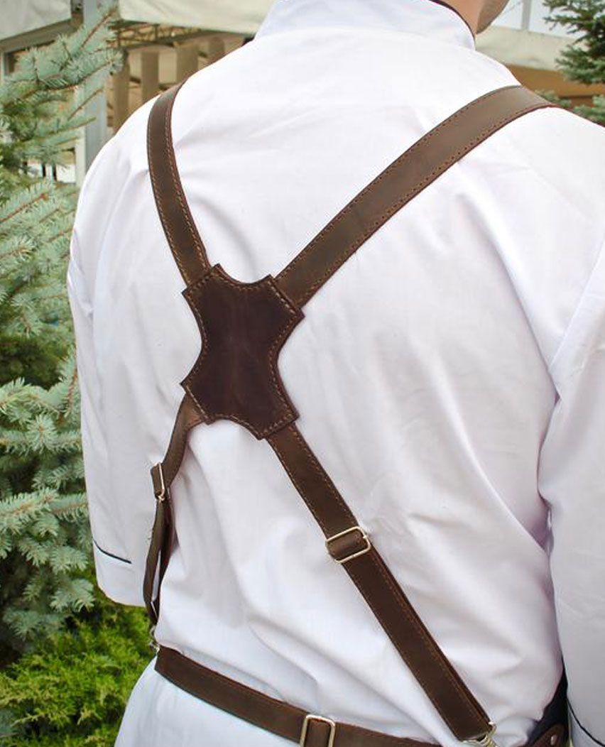 Genuine Leather Kitchen Apron