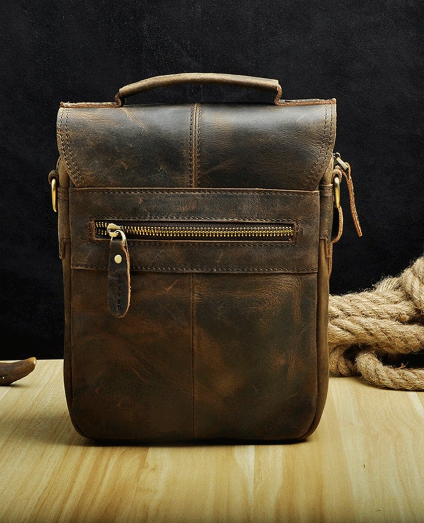 Genuine Leather Shoulder Fashion College bag
