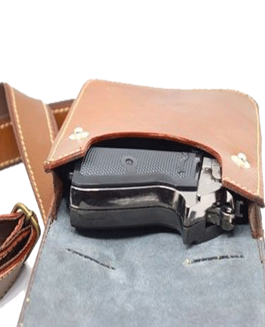 Best Leather Universal Shoulder Holster In Bag Style