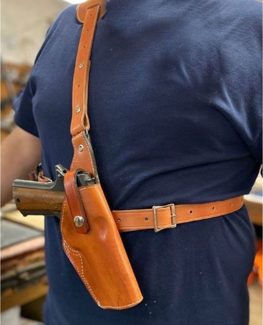 Handmade Leather Shoulder Holster For All Gun