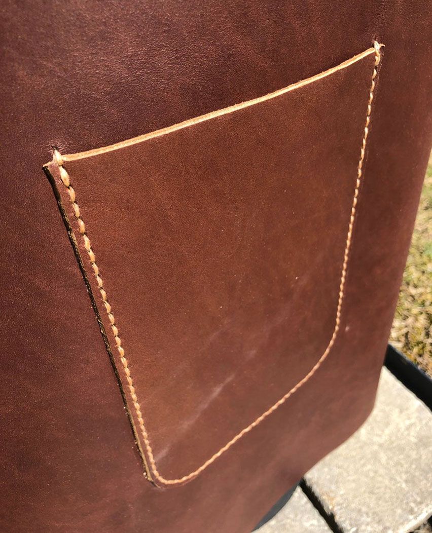 Grilling Full Grain Leather Apron