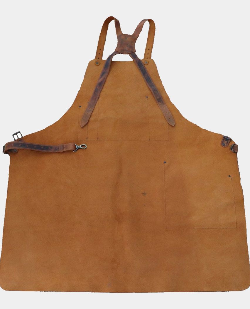 Woodworking Handmade custom leather apron men
