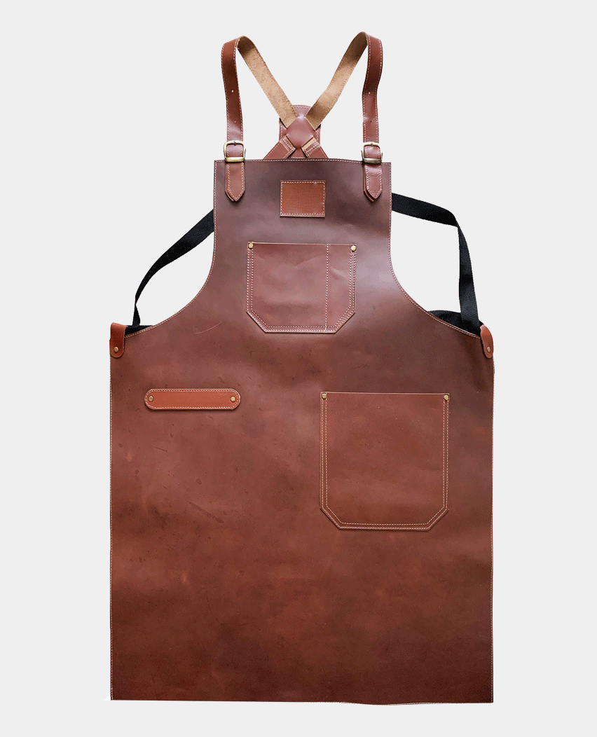  Handmade Barber Andean Leather Apron