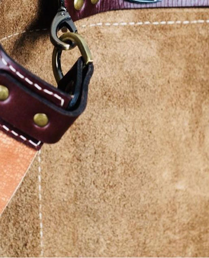 Heavy Duty Leather Half Waist Apron