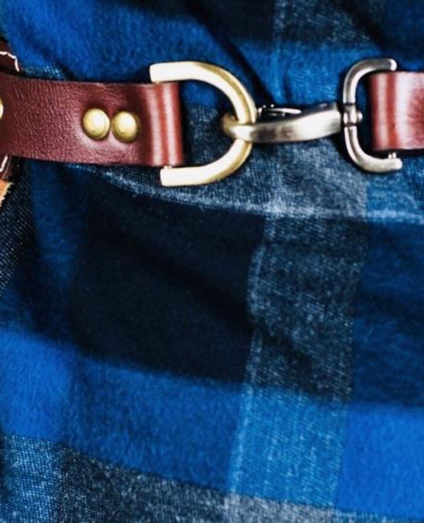 Heavy Duty Leather Half Waist Apron