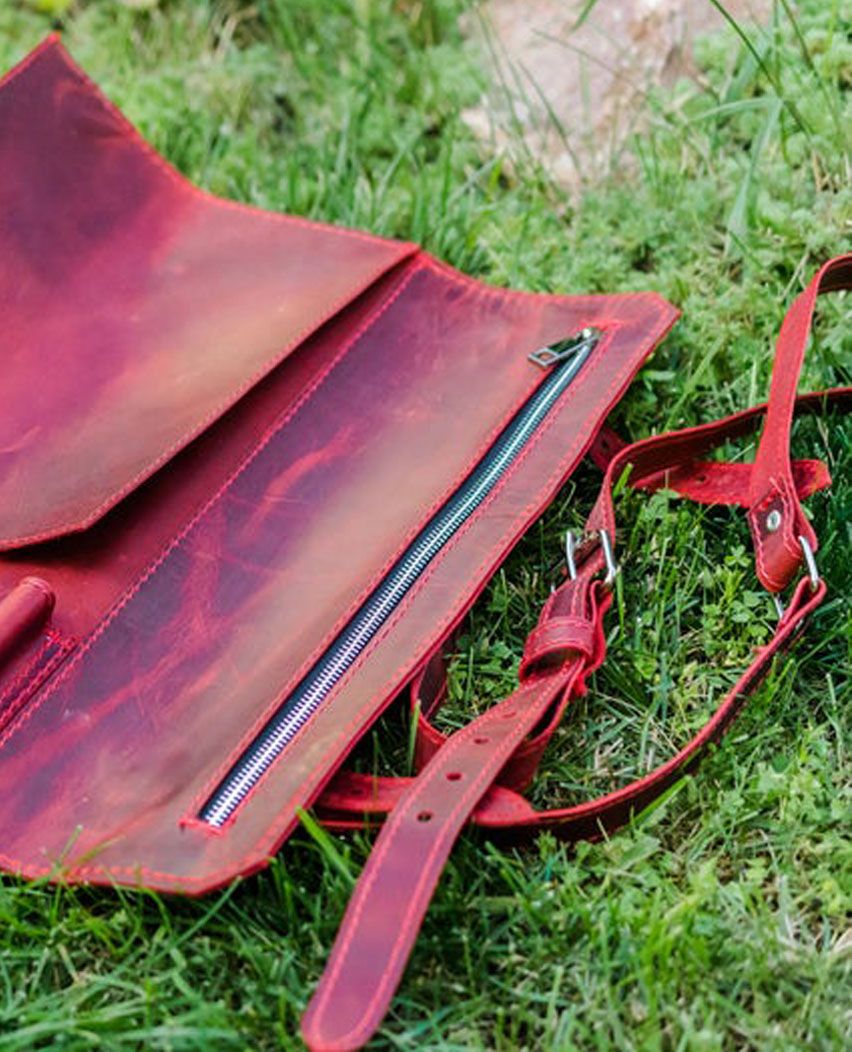 Kitchen Accessories Leather Chef Knife Roll
