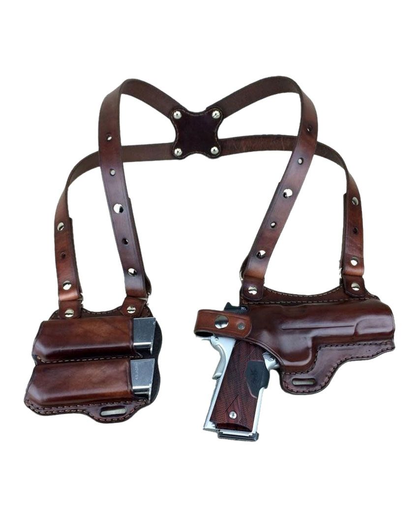 Handmade Double Guns Shoulder Holster For All Revolvers