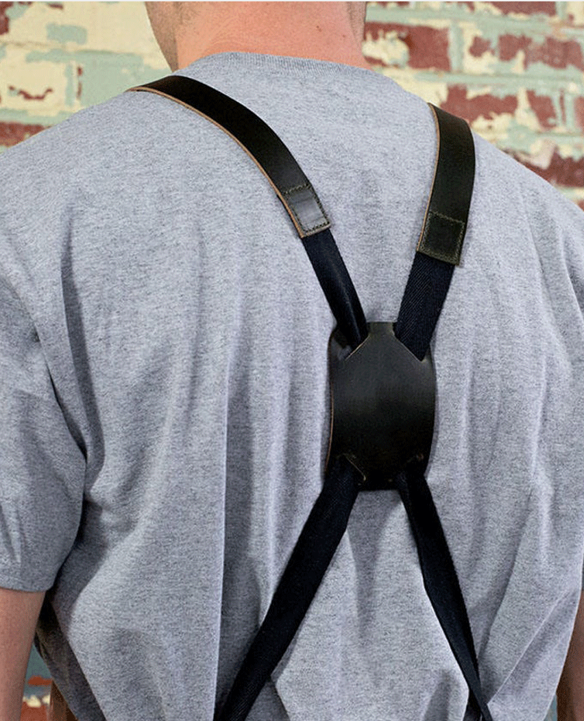 Barber Canvas and Leather  Apron