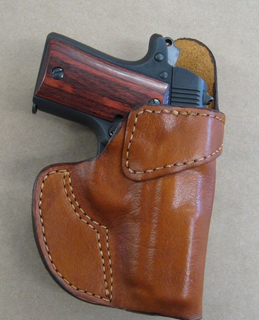 Handmade Leather Belt Clip Holster For All Gun