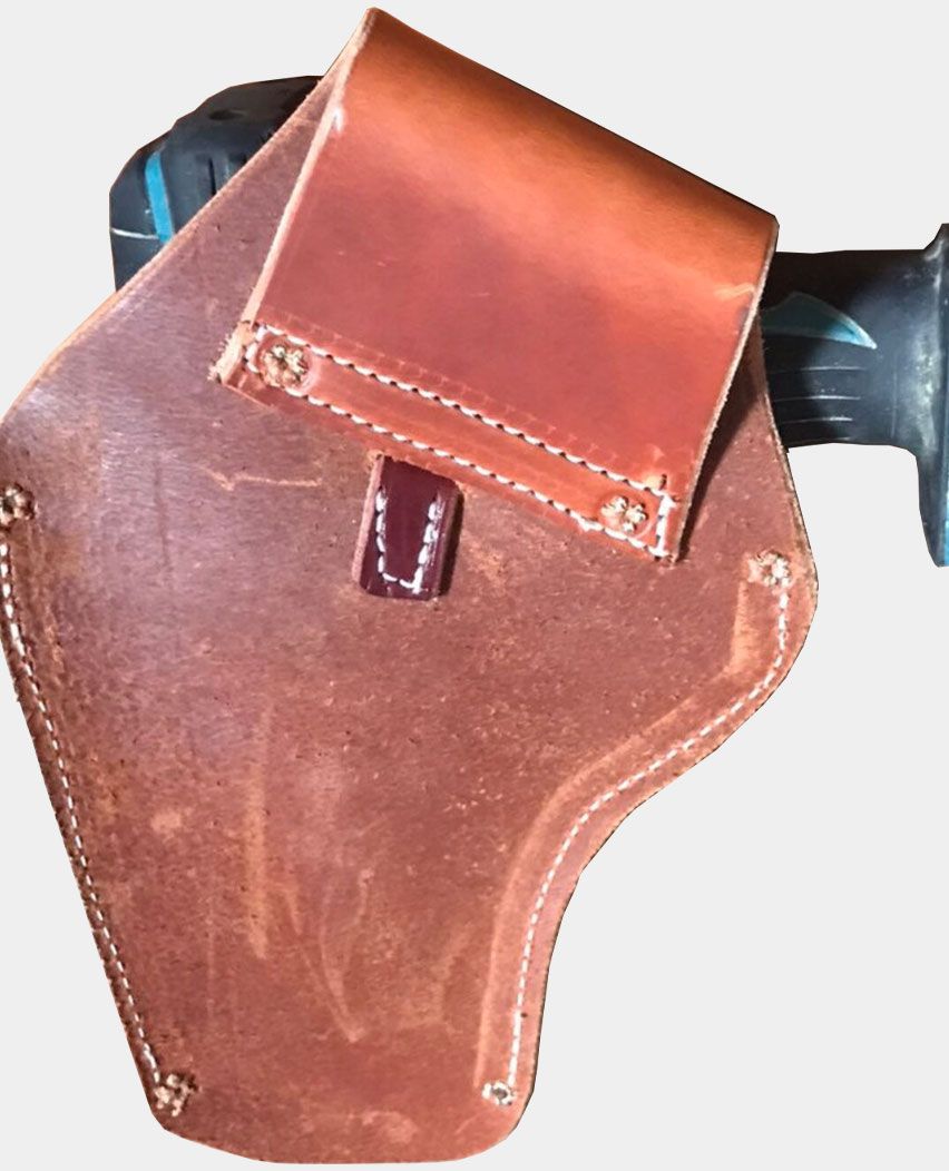 Leather Drill Holster Tool