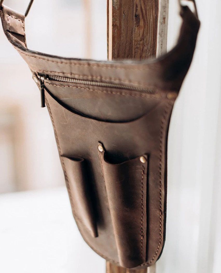 Leather Florist Tool Bag
