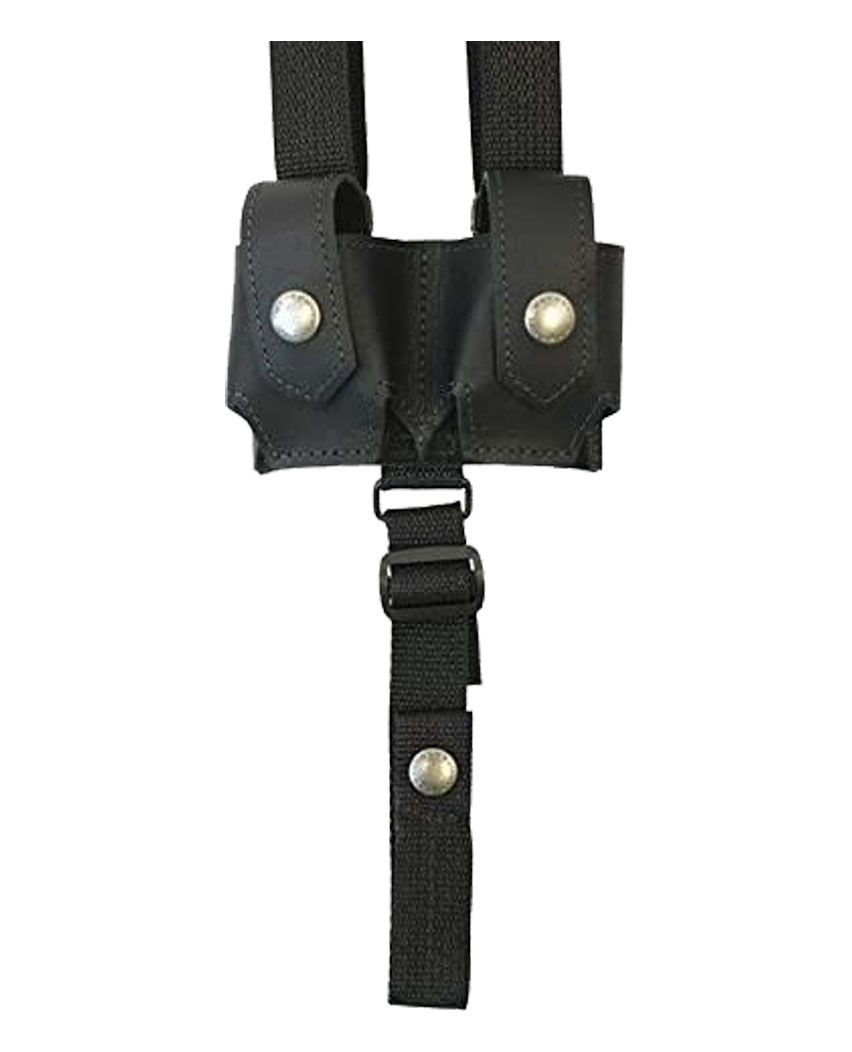 Black Leather Shoulder Holster For All Revolver
