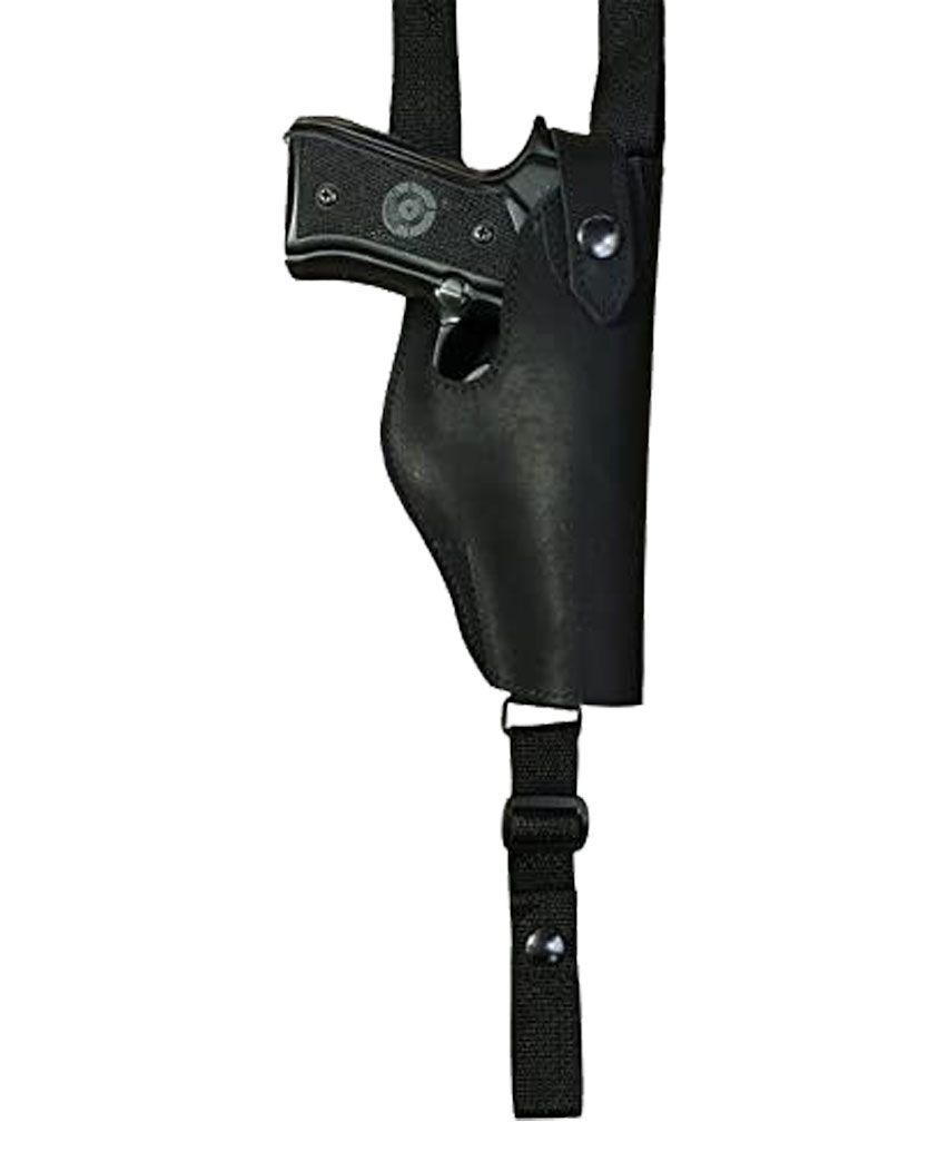 Handmade Latest Leather Black Unique Style Shoulder Holster For All Gun