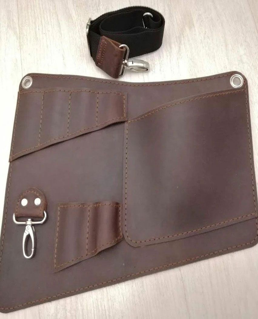 Leather Work Apron Tool Holder