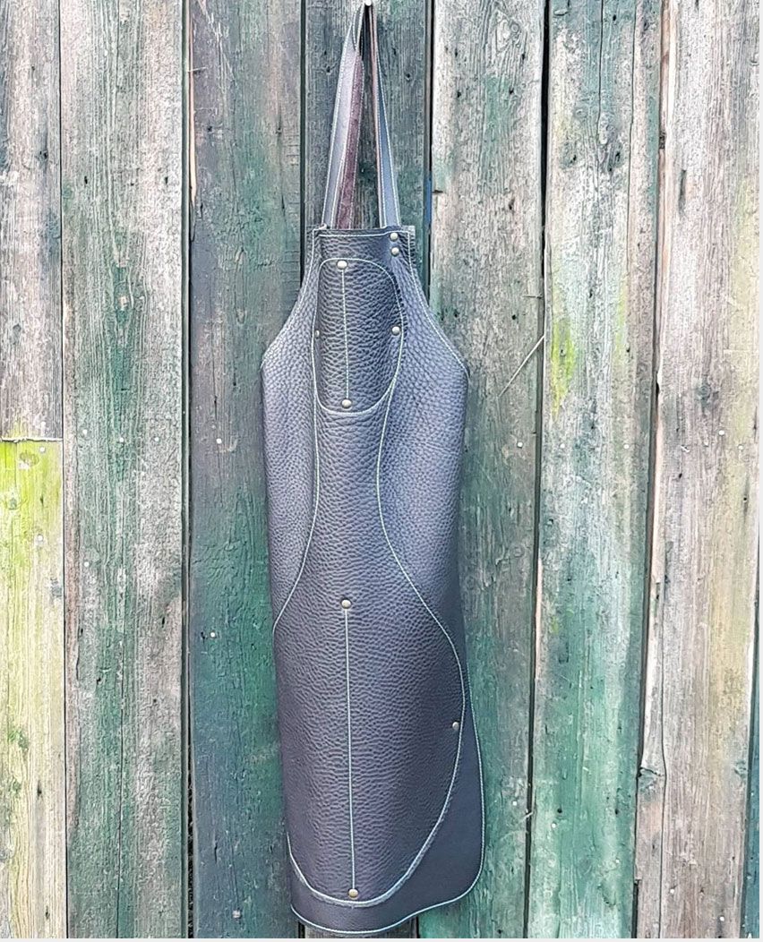 Model Barista Leather Apron For Men