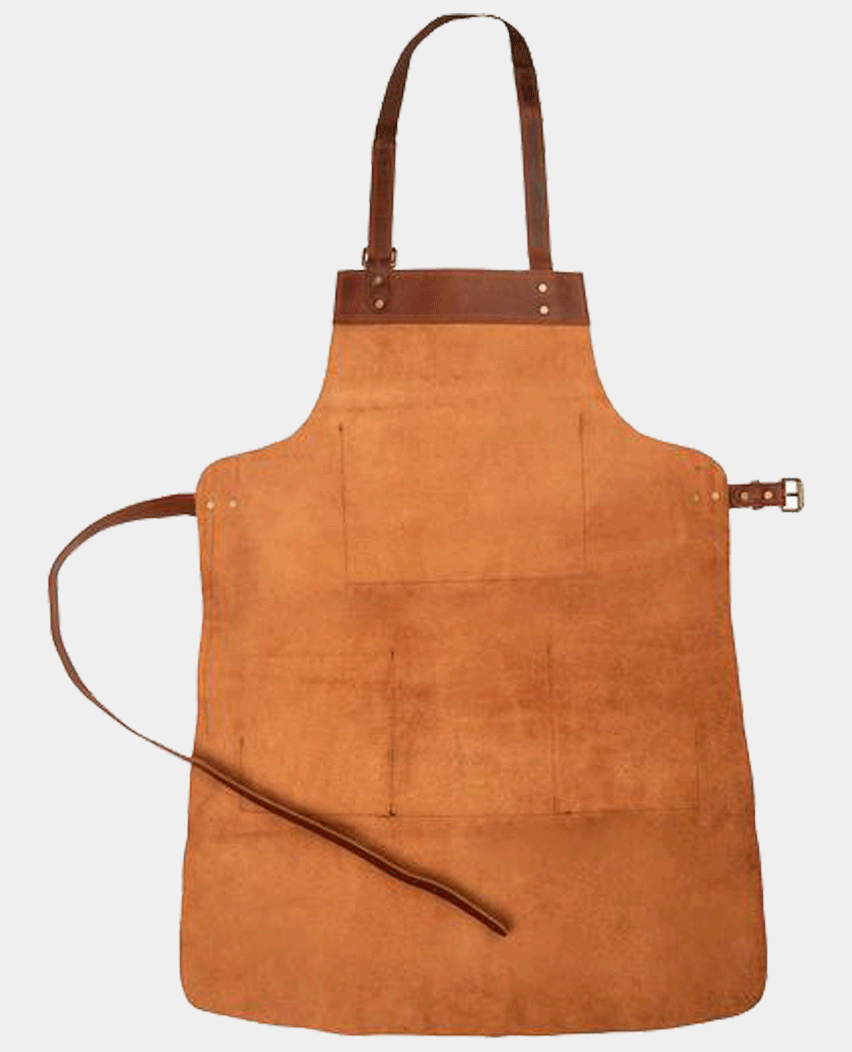 Multi Pocket Leather Apron