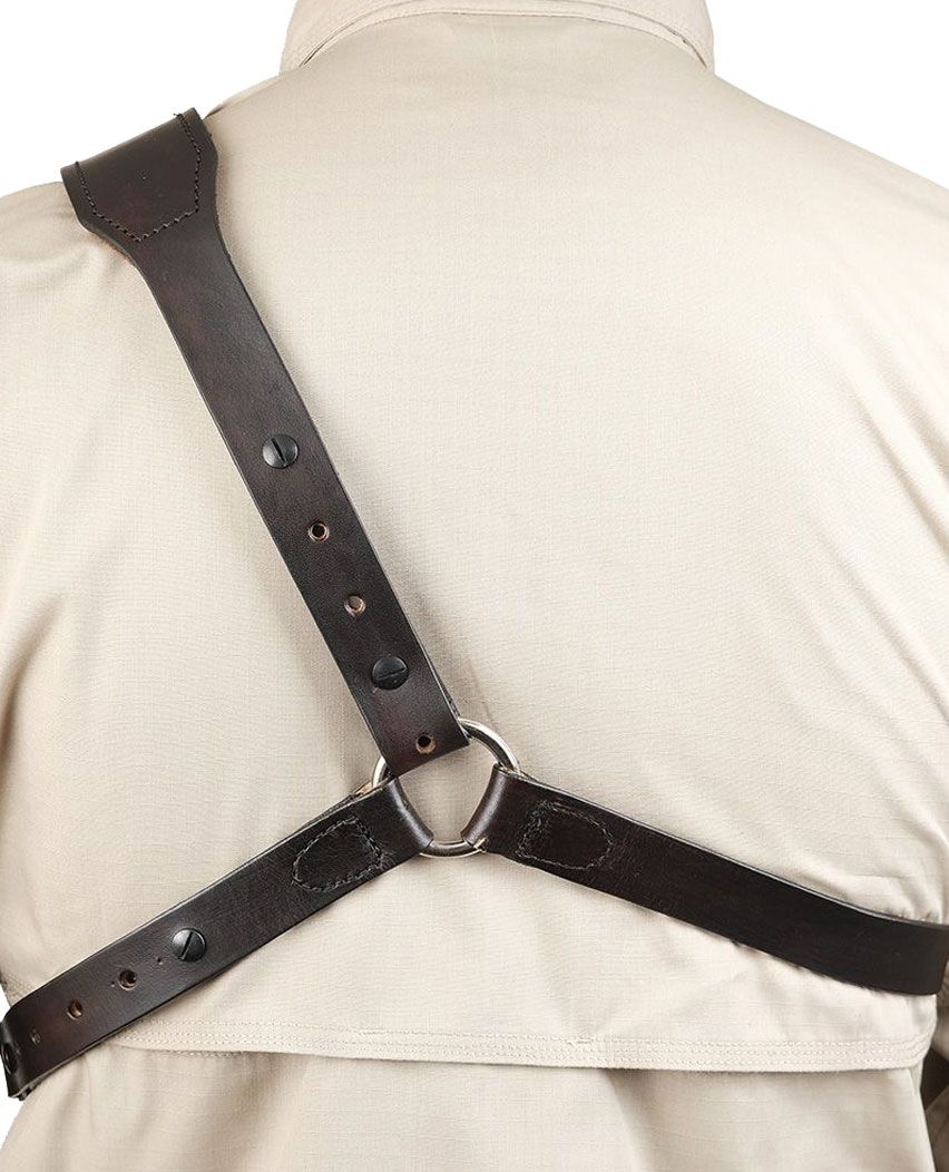 Latest Brown Leather Shoulder Holster For All Revolver