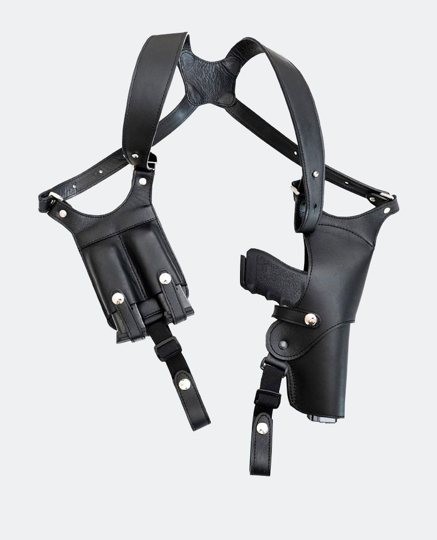Shoulder Leather Holster-Genuine Leather 