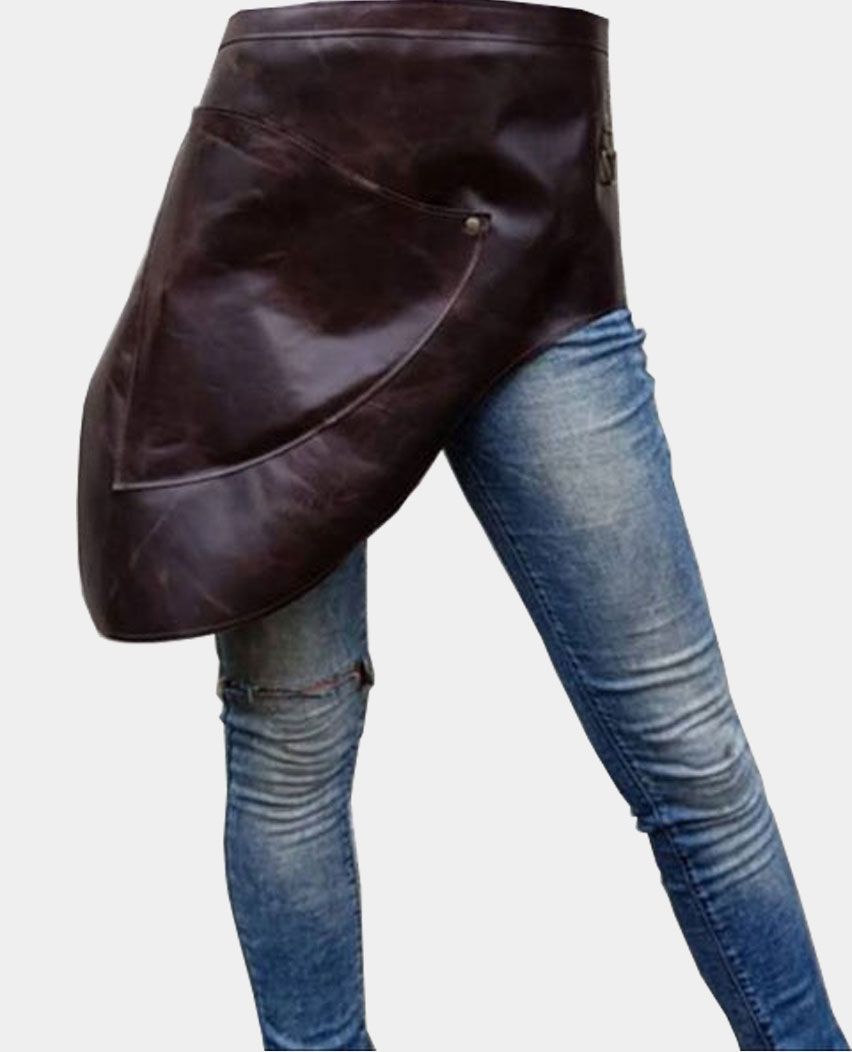 sloof Leren One side Half Leather Apron