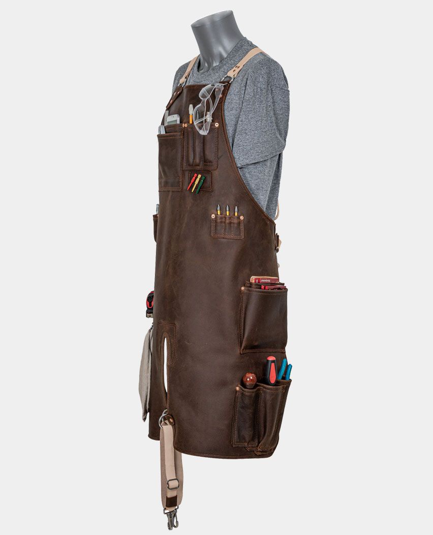 Splitleg Custom Made Heavy Weight Leather Apron