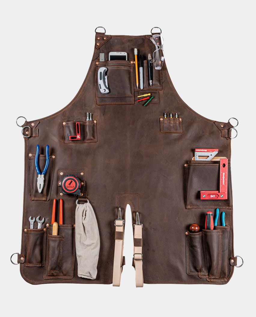 Splitleg Custom Made Heavy Weight Leather Apron
