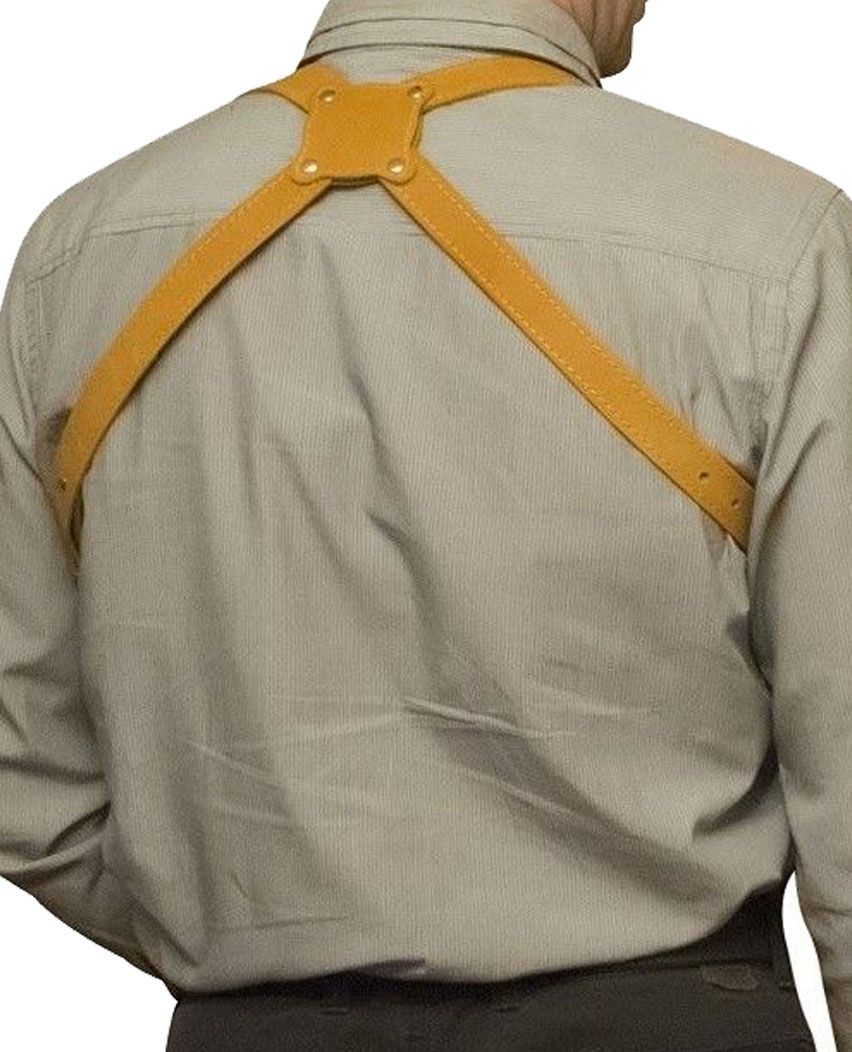 Stylish Tan Leather Shoulder Holster For All Gun