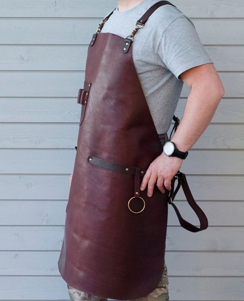 Crazy Horse Leather Apron