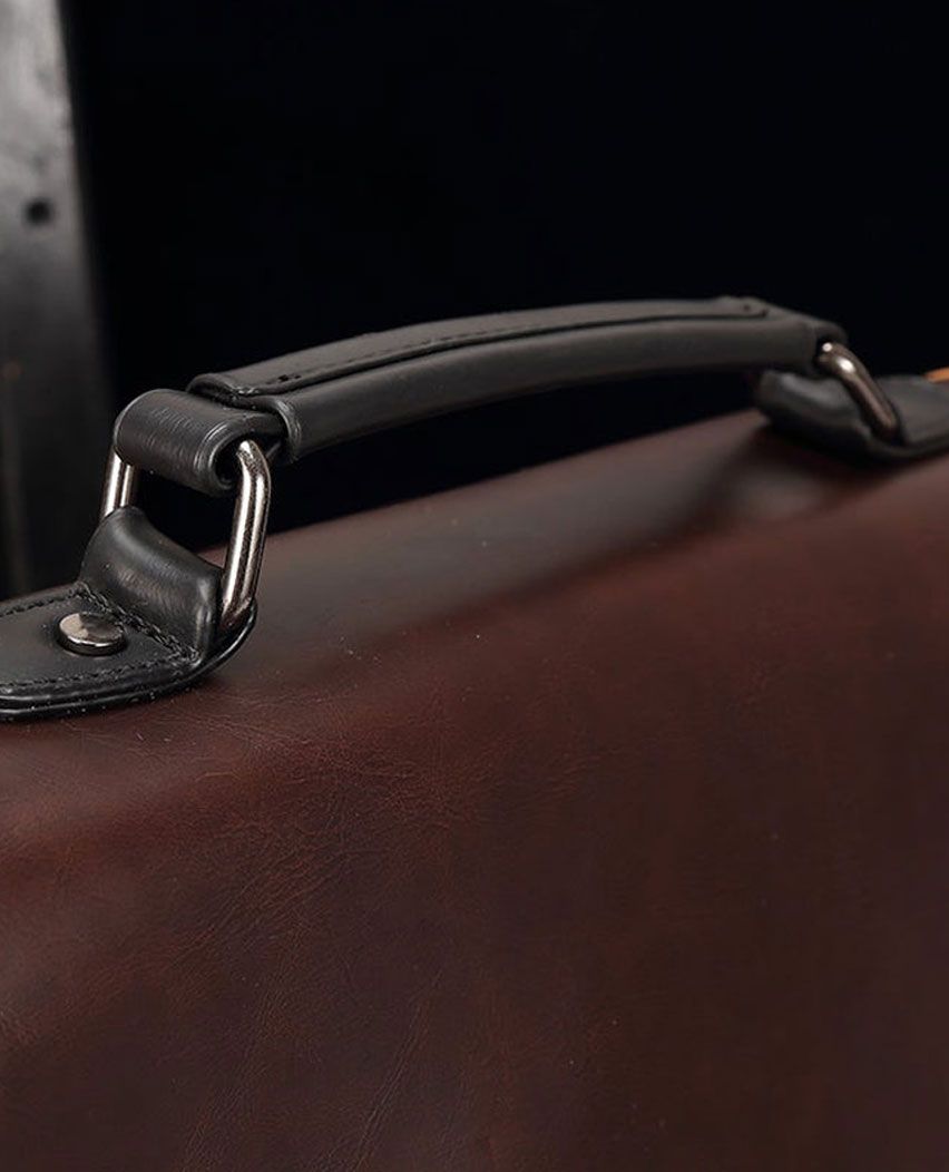 Vintage Brown Handmade MacBook backpack