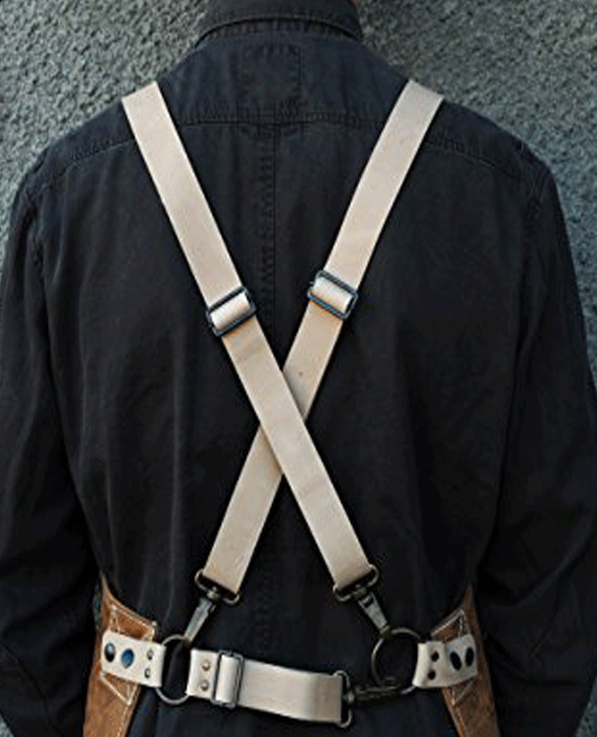  Custom Barber Leather Apron