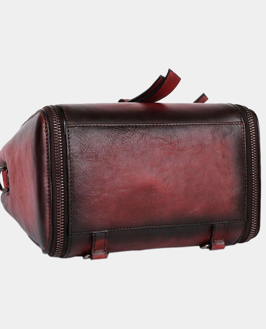 Women Vintage Genuine Leather Backpack