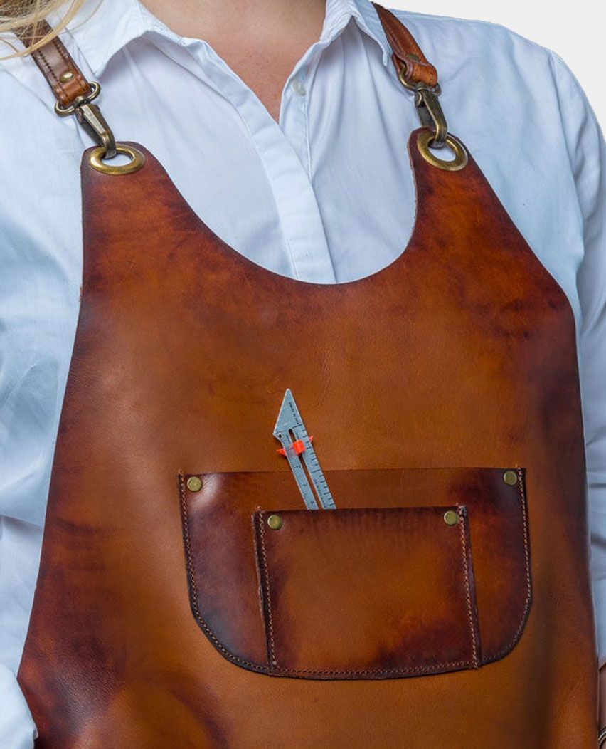 Woodwork Pottery With Pockets Leathers apron