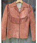 caramel brown leather jacket